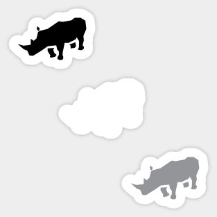 Rhinoceros Sticker